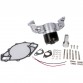 FORD FALCON MUSTANG CLEVELAND 302 351C ELECTRIC WATER PUMP WITH BACKING PLATE - 35 GPM CHROME FINISH